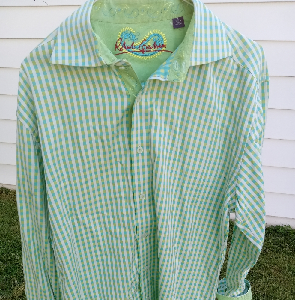Robert Graham Men's Shirt Size L